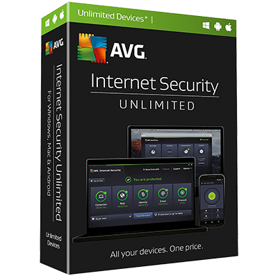AVG Internet Security Multi Devices 2020 2 Years Unlimited